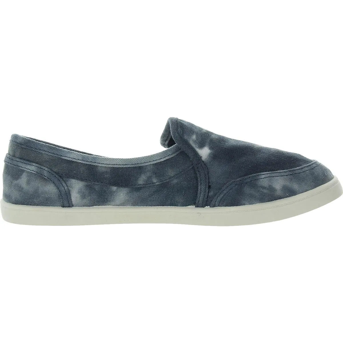 Fun Womens Tie-Dye Canvas Slip-On Sneakers