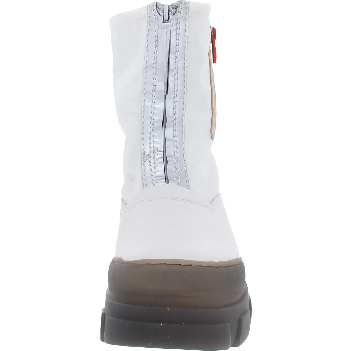 Galaxy Womens Leather Pintuck Booties