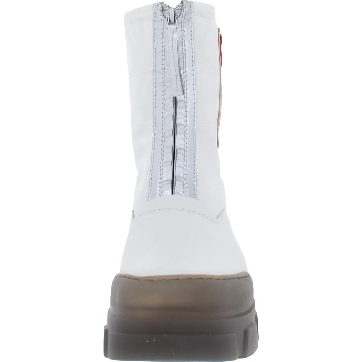 Galaxy Womens Leather Pintuck Booties