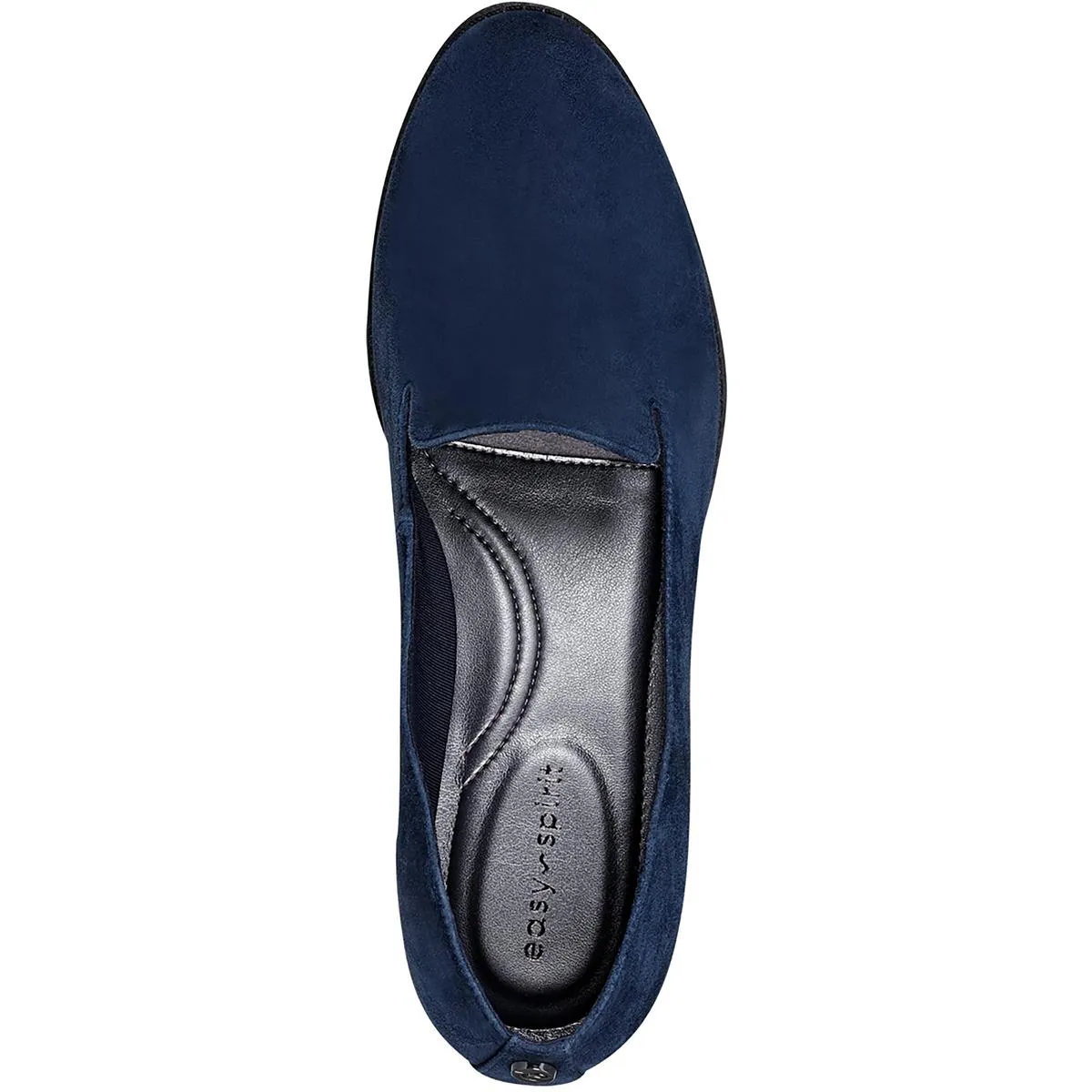 Geneva Womens Leather Slip On Loafers
