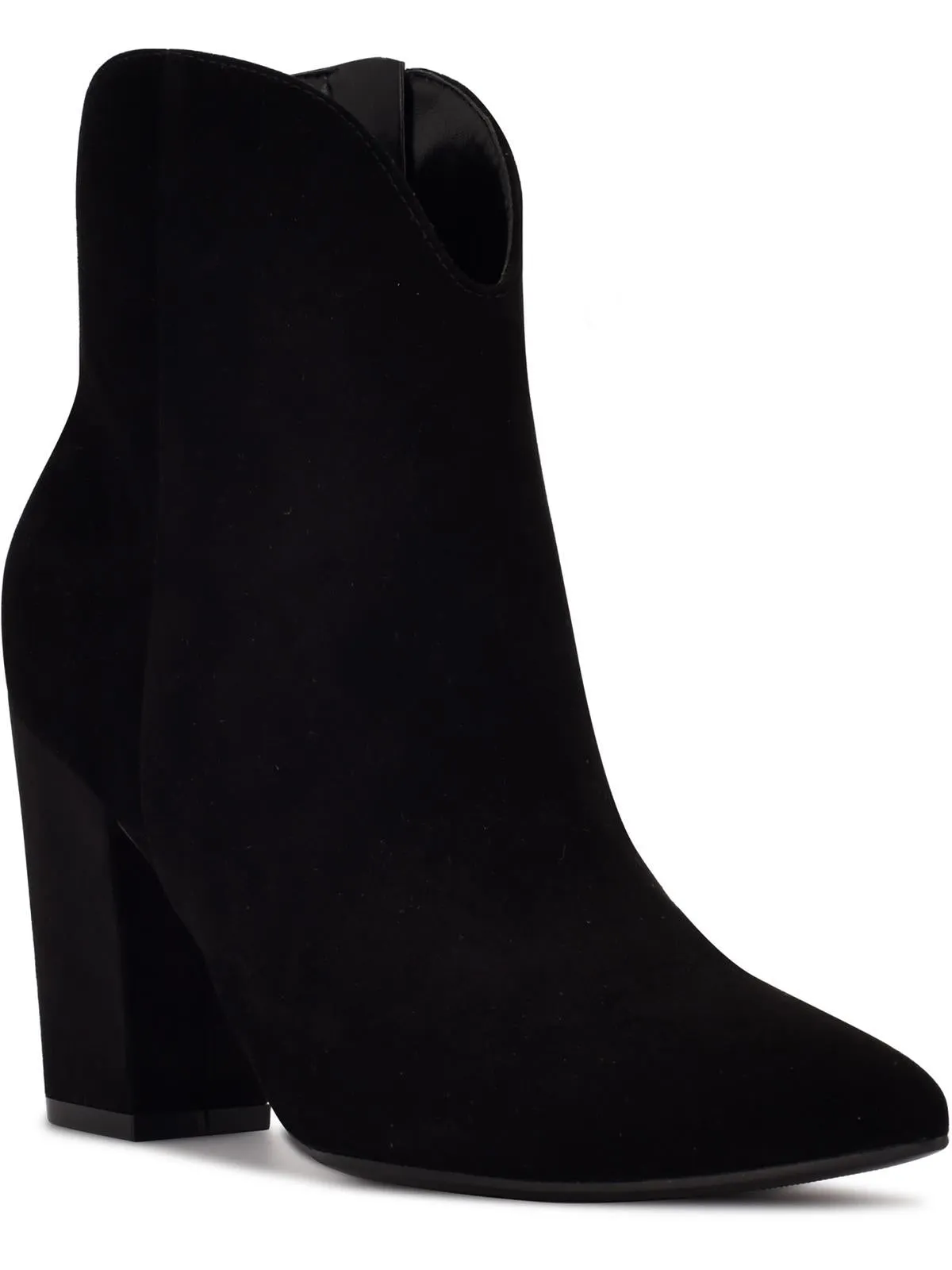 Ghost Womens Zipper Zip Up Ankle Boots
