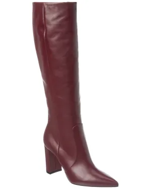 Gianvito Rossi Rhymes 85 Leather Knee-High Boot