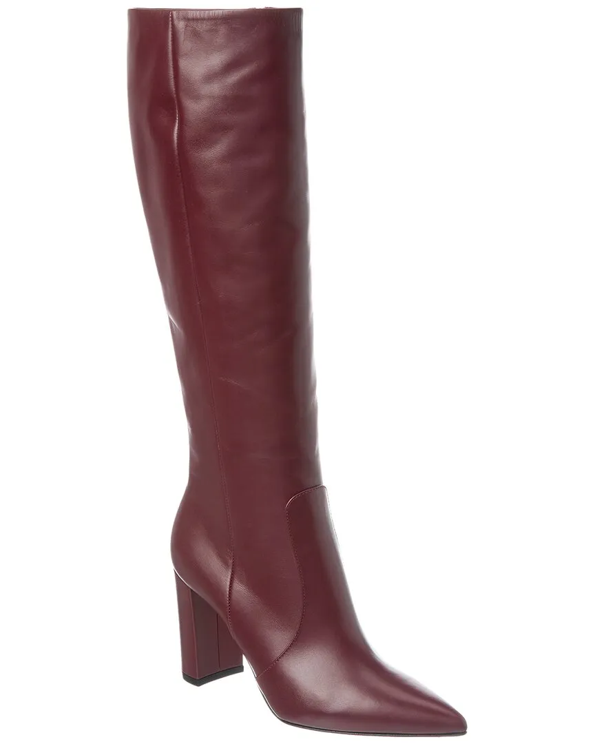Gianvito Rossi Rhymes 85 Leather Knee-High Boot