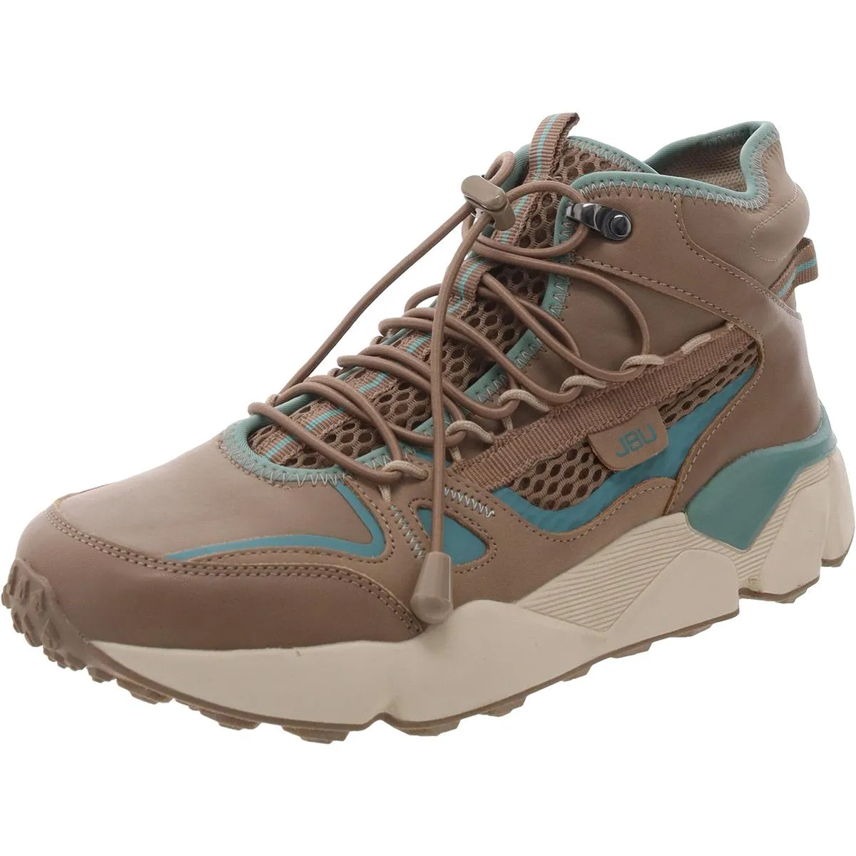 Gripper Womens Water Resistant Nubuck High-Top Sneakers