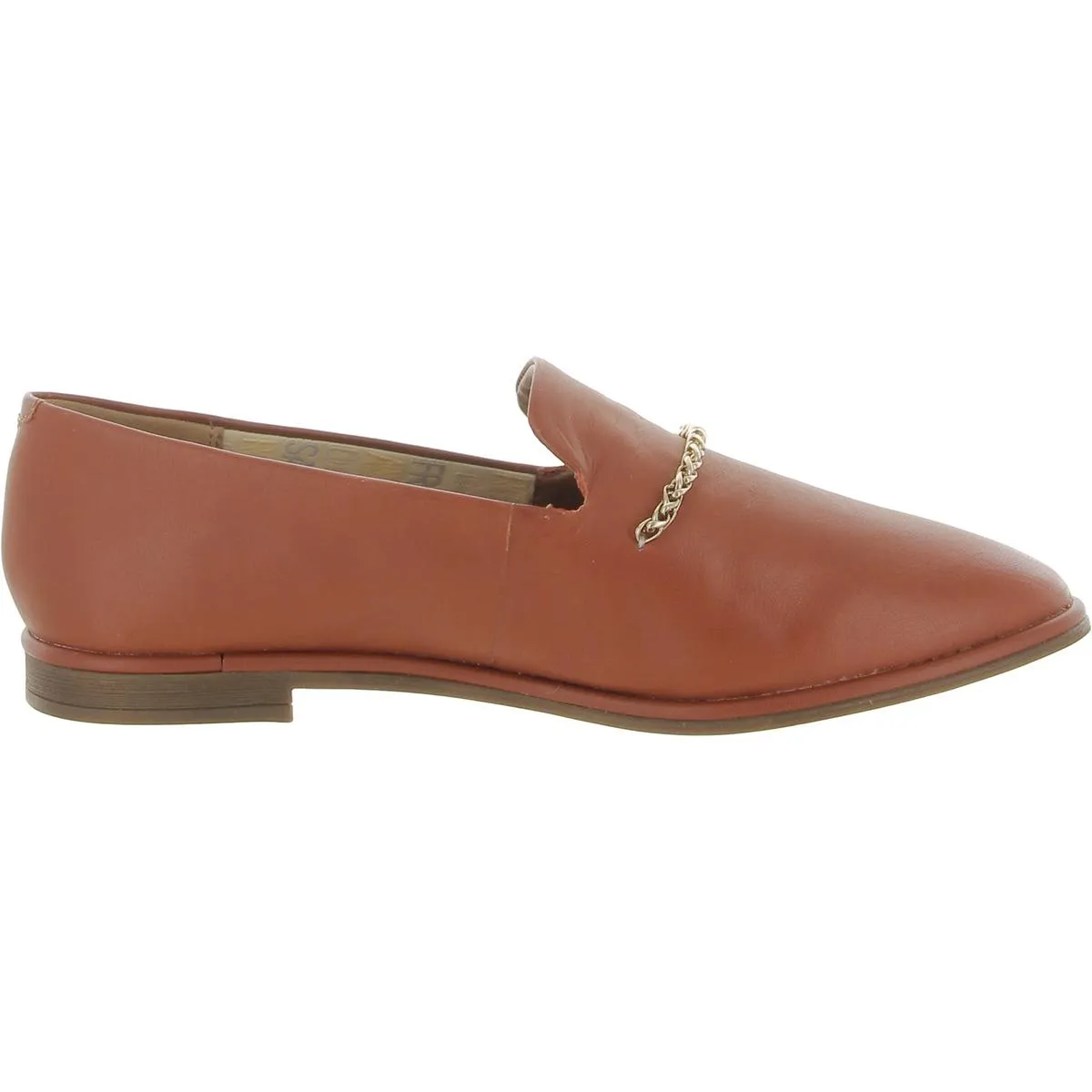 Hanah Womens Chain Slip On Loafers