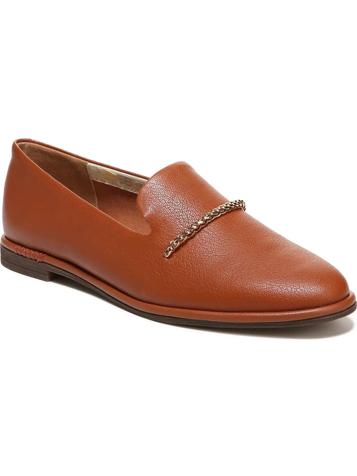 Hanah Womens Chain Slip On Loafers