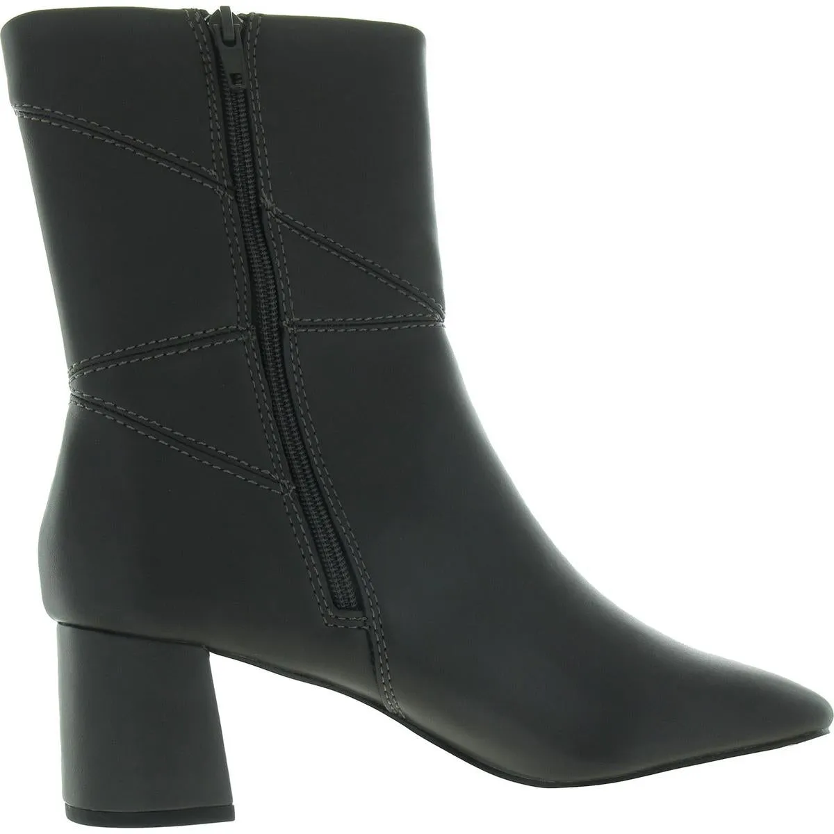 Harp Womens Faux Fur Lined Man Made Mid-Calf Boots