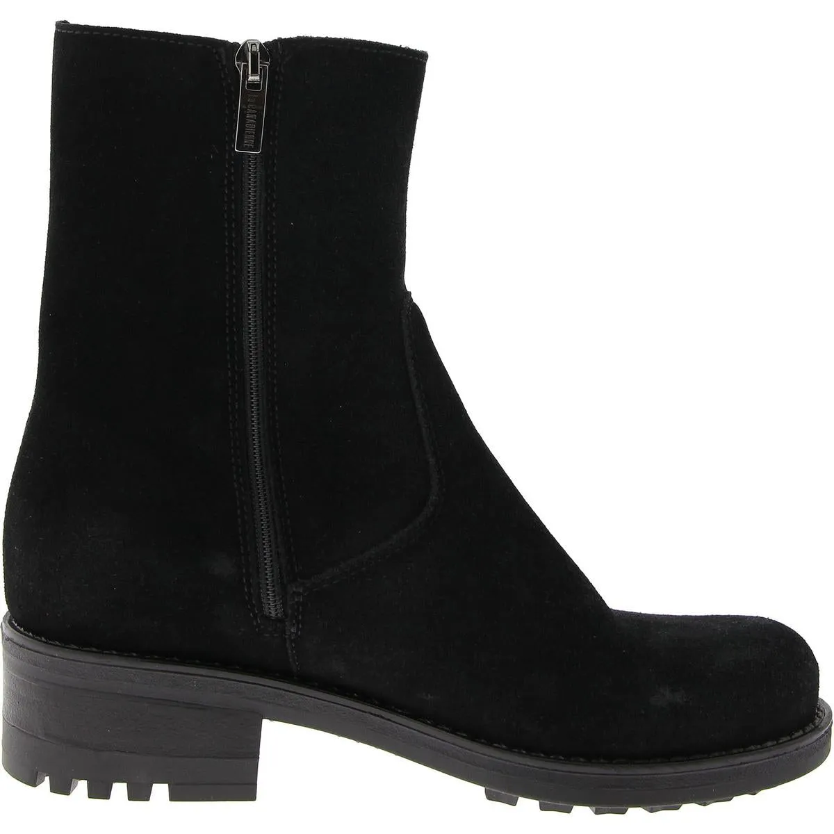 Havan Womens Suede Lugged Sole Ankle Boots