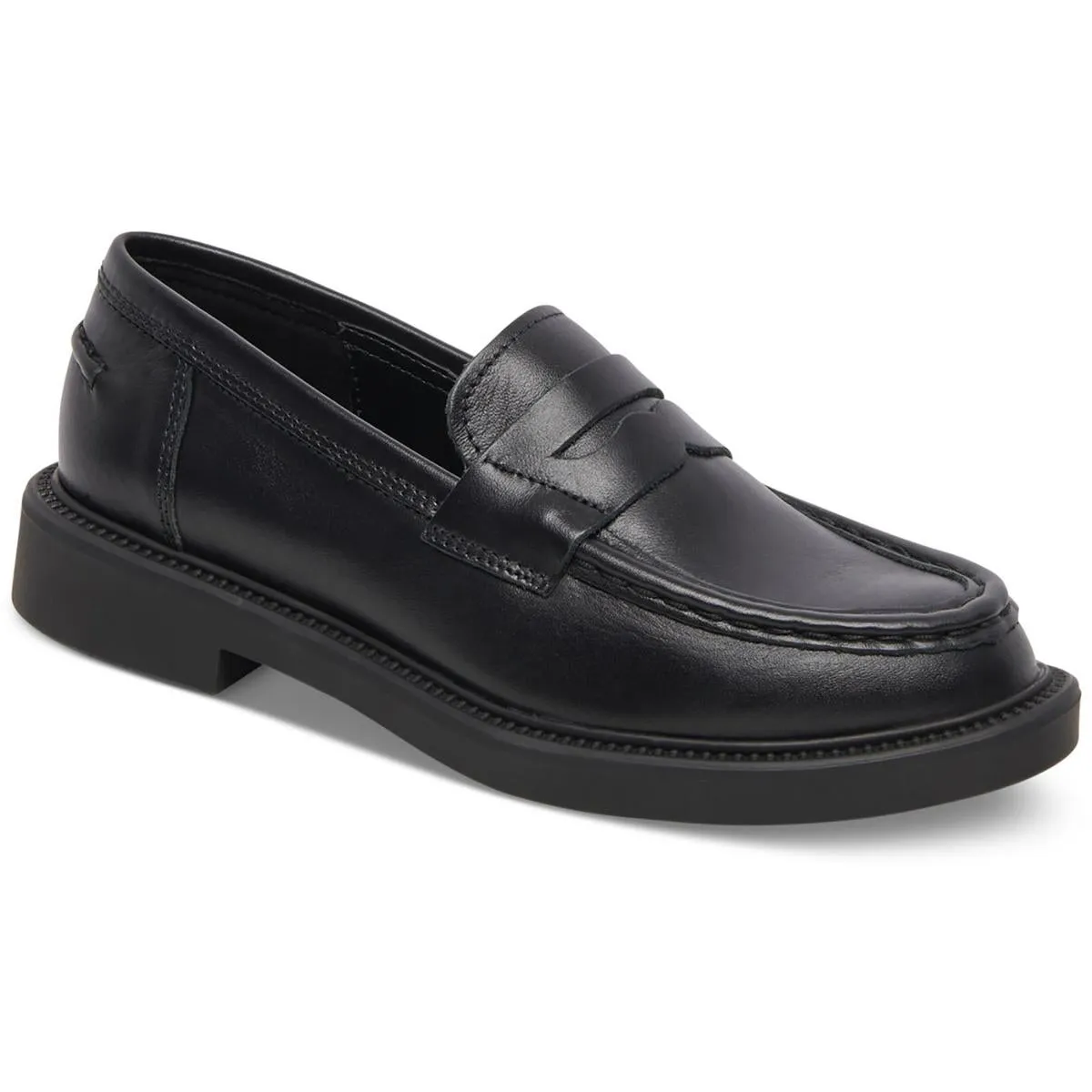 hearty Womens Leather Slip On Loafers