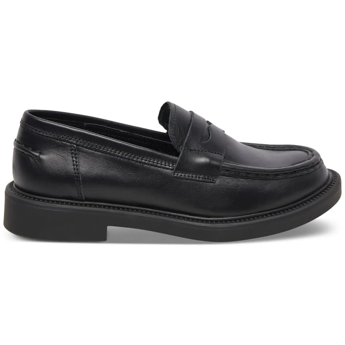 hearty Womens Leather Slip On Loafers