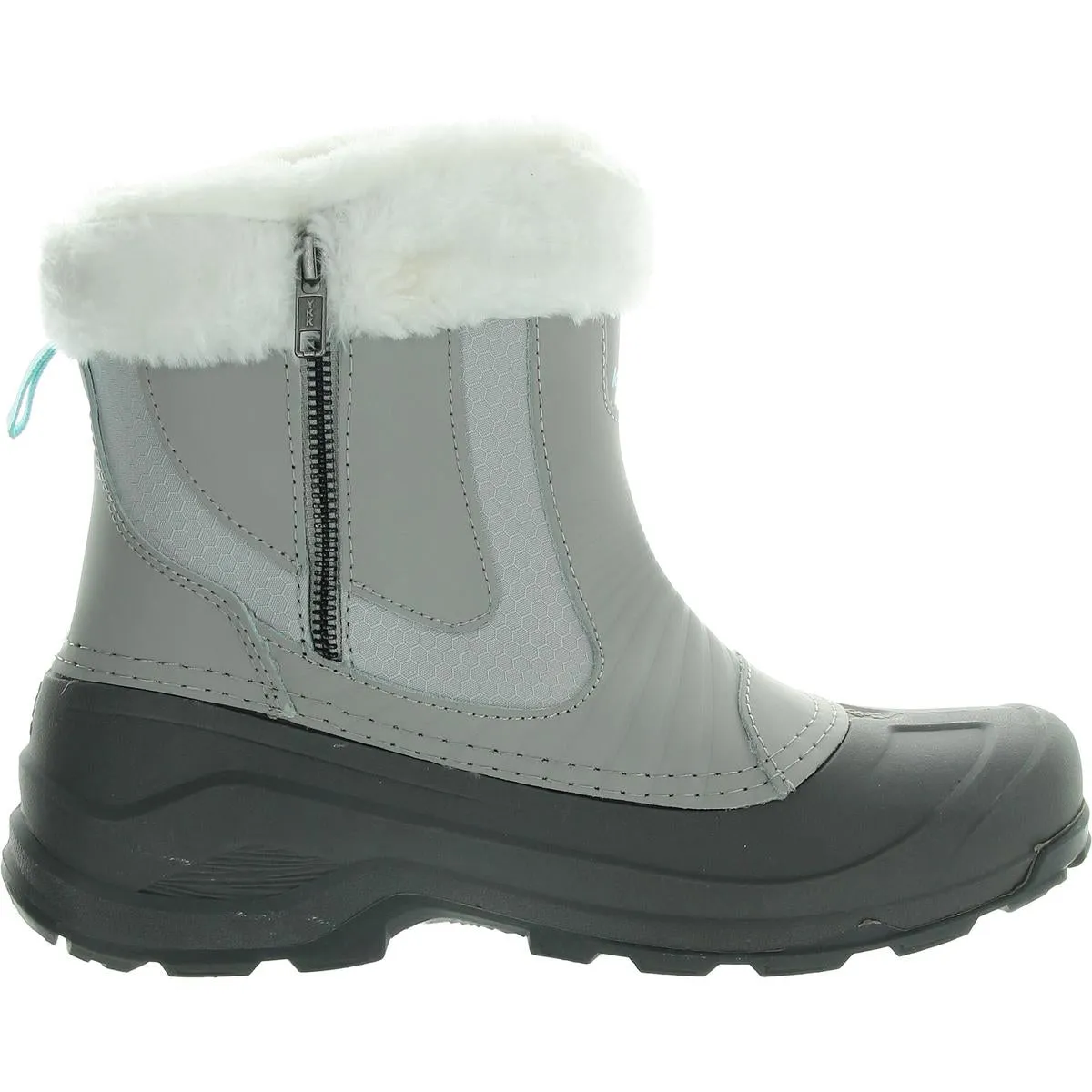 Iceland Zip Womens Zipper Faux Fur Winter & Snow Boots