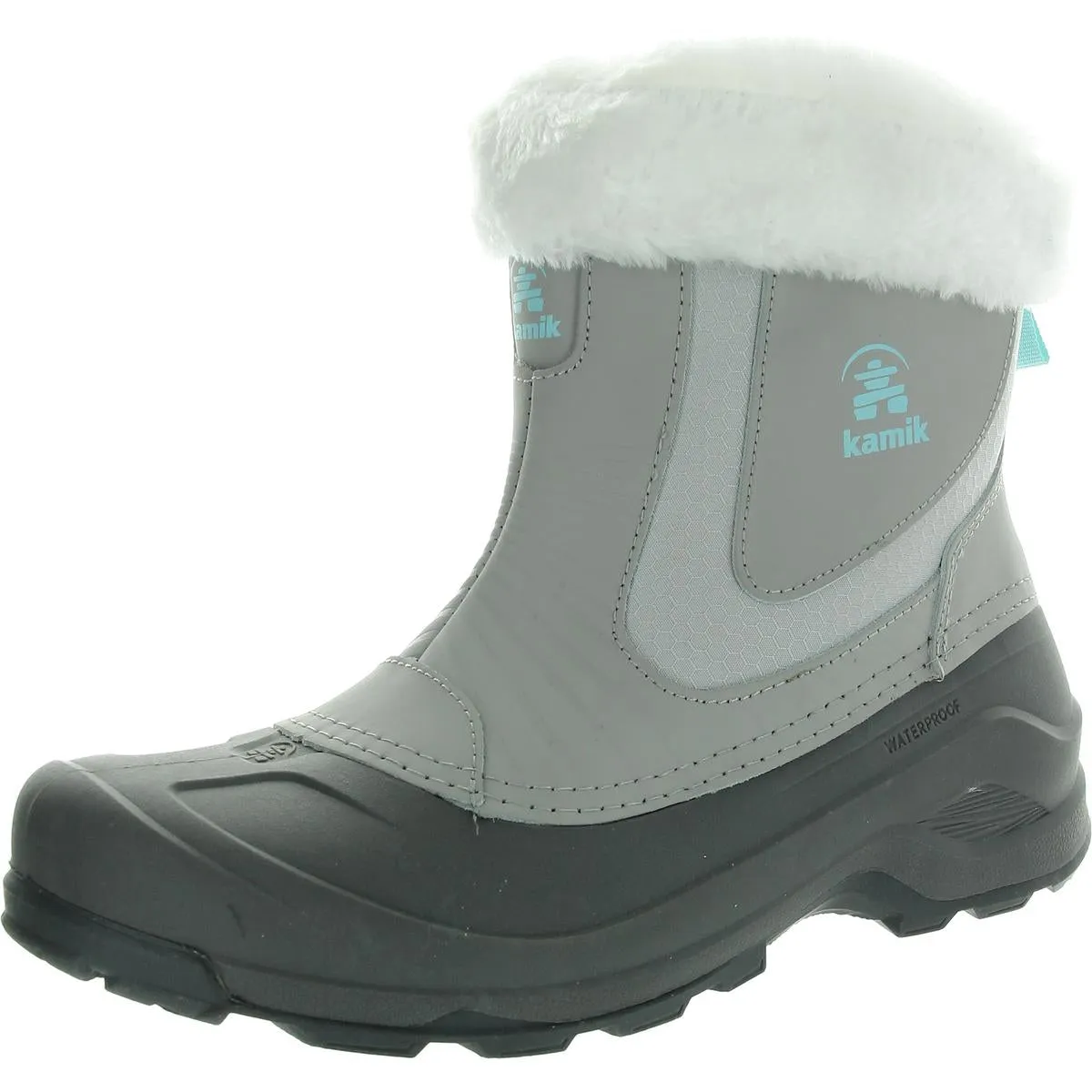Iceland Zip Womens Zipper Faux Fur Winter & Snow Boots