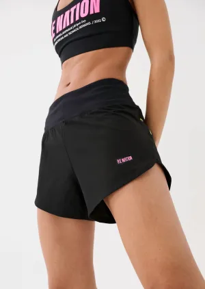 In Play Short In Black