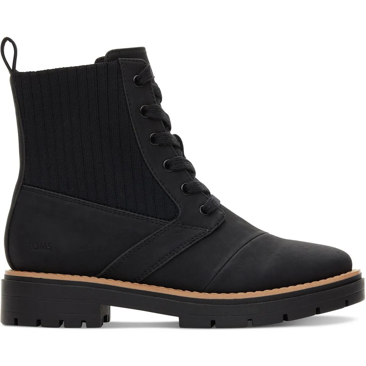 Ionie Womens Lace-Up Manmade Combat & Lace-Up Boots