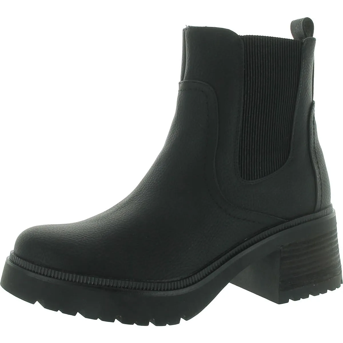 Irie Womens Faux Leather Ankle Chelsea Boots