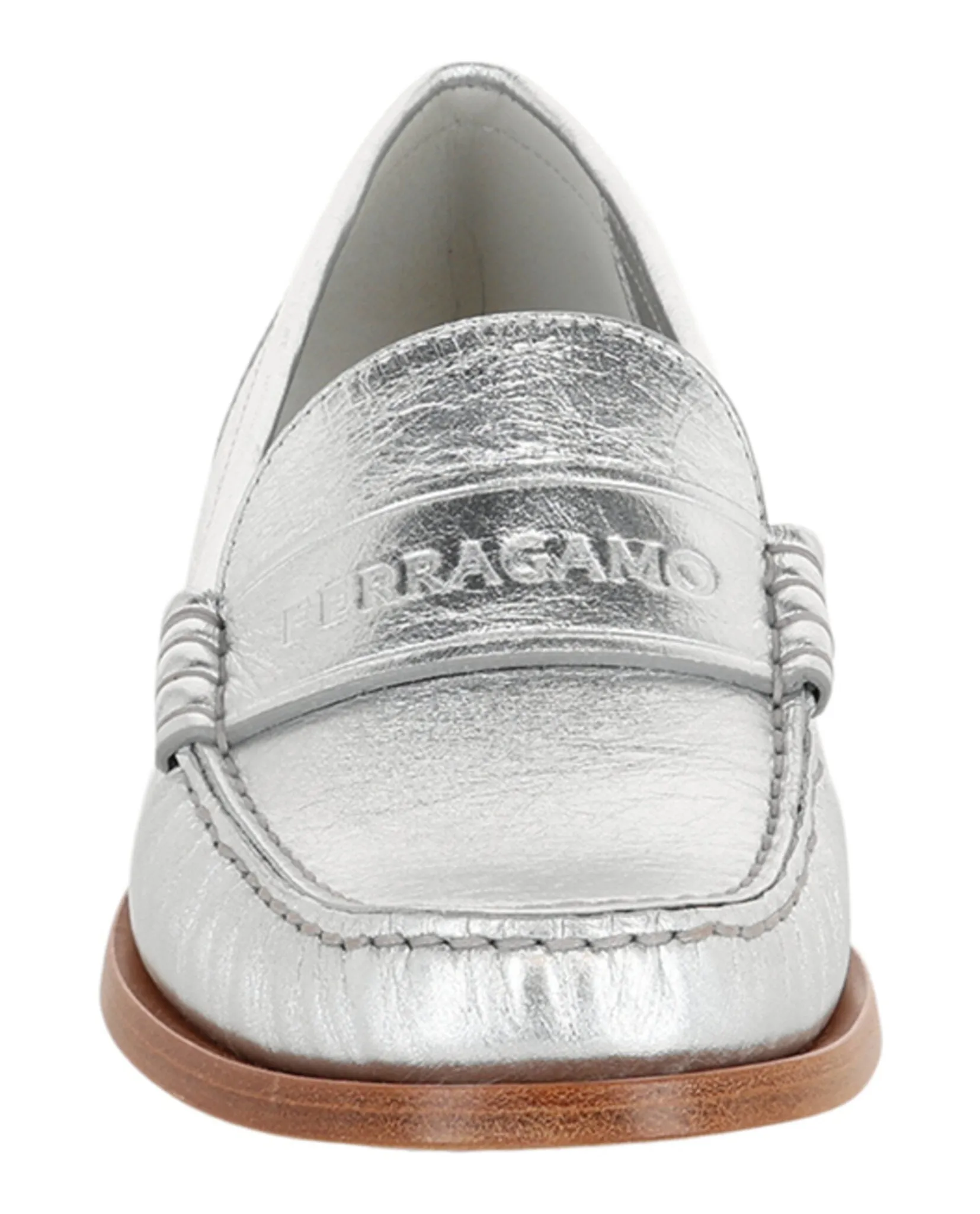Irina Metallic Loafers