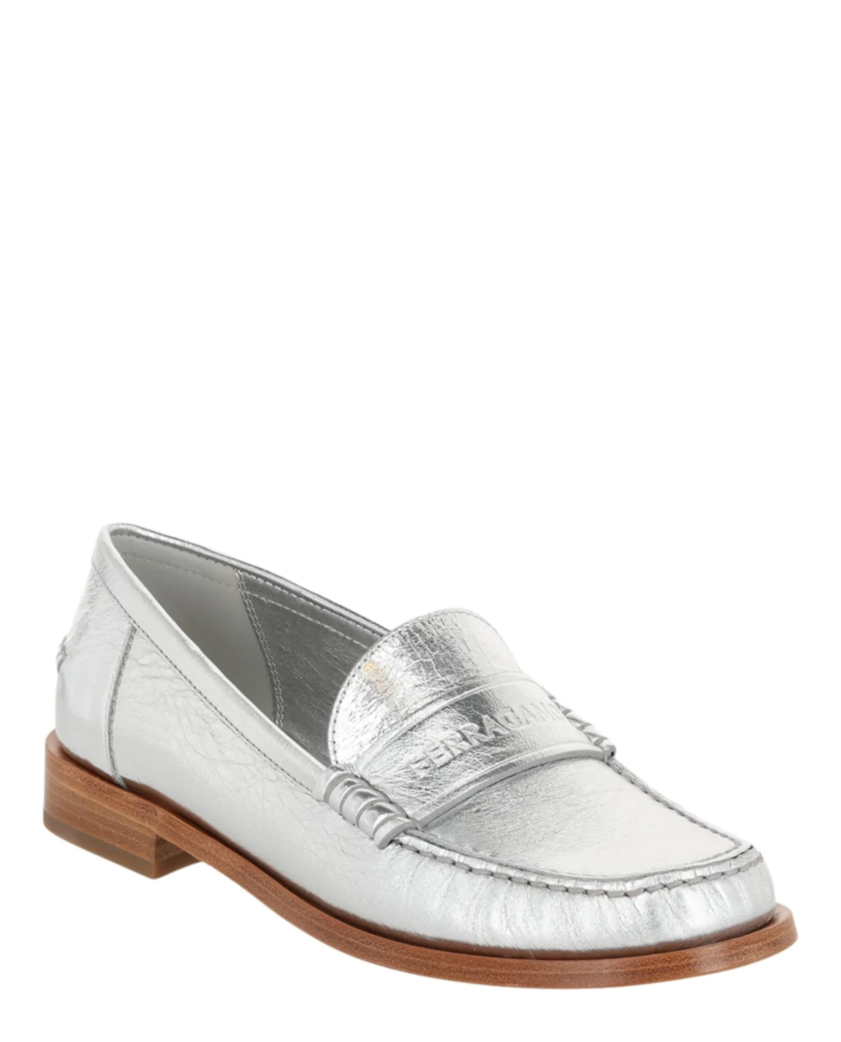 Irina Metallic Loafers