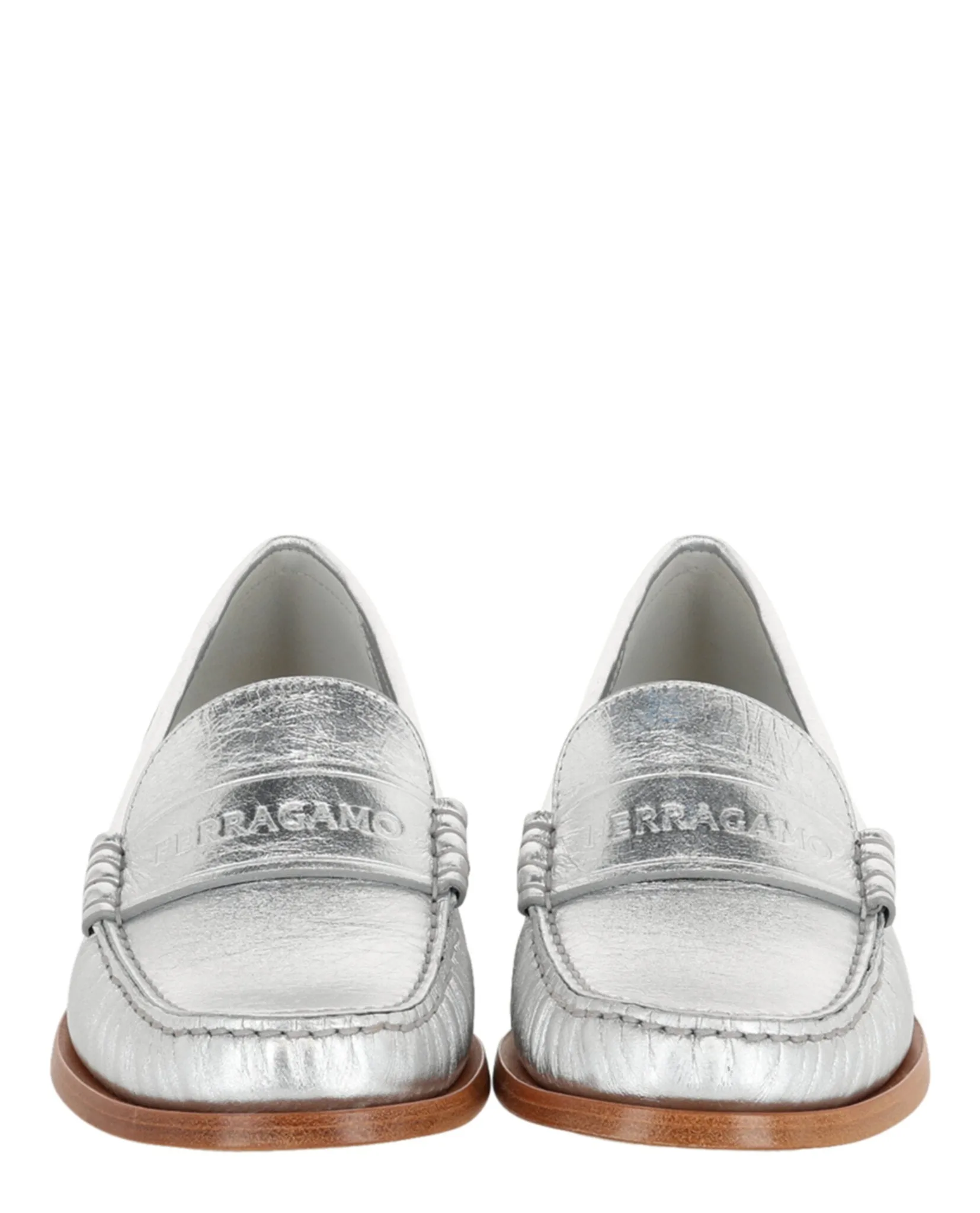 Irina Metallic Loafers