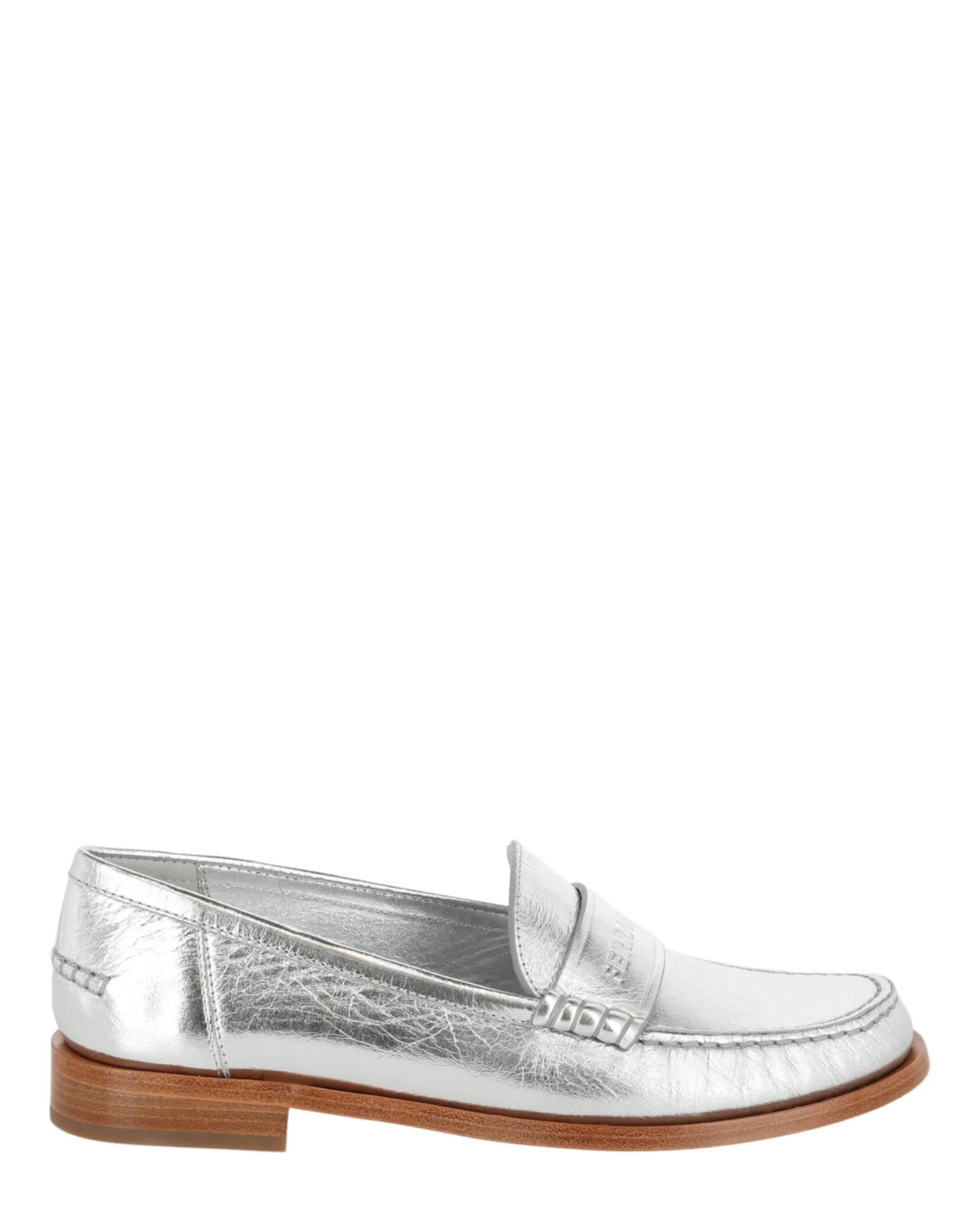 Irina Metallic Loafers
