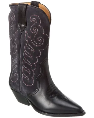 Isabel Marant Duerto Leather & Suede Cowboy Boot