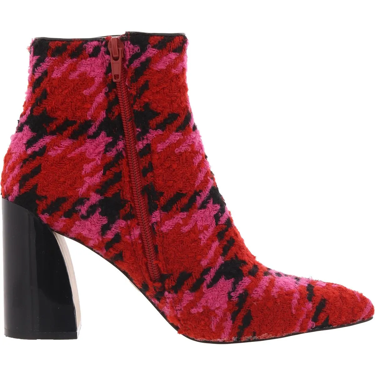 Jackyy Womens Zipper Knit Booties