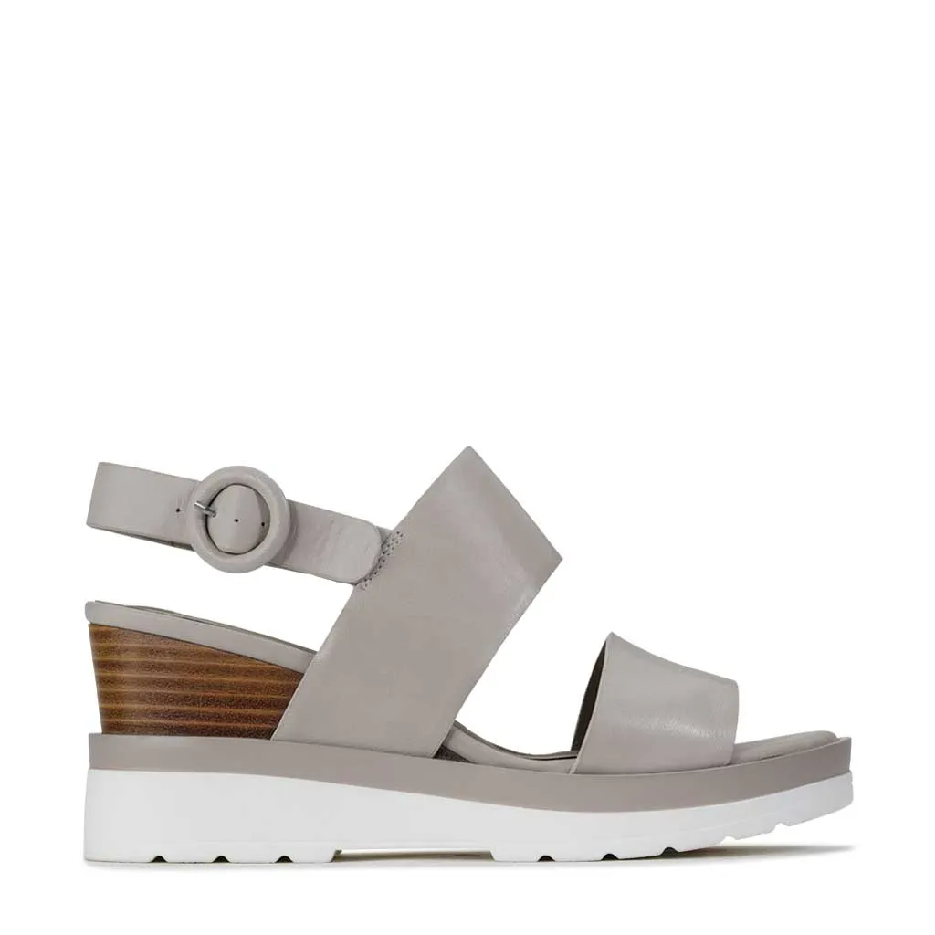 JADES LEATHER WEDGE SANDAL