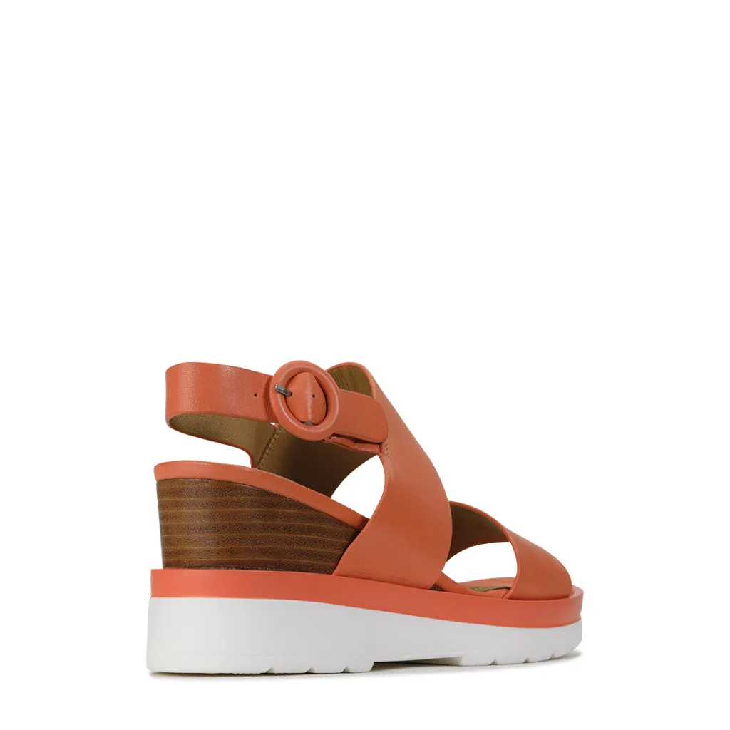JADES LEATHER WEDGE SANDAL