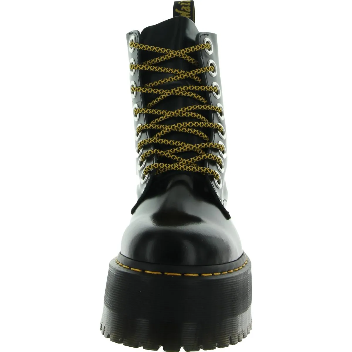 Jadon Max Womens Leather Ankle Combat & Lace-up Boots