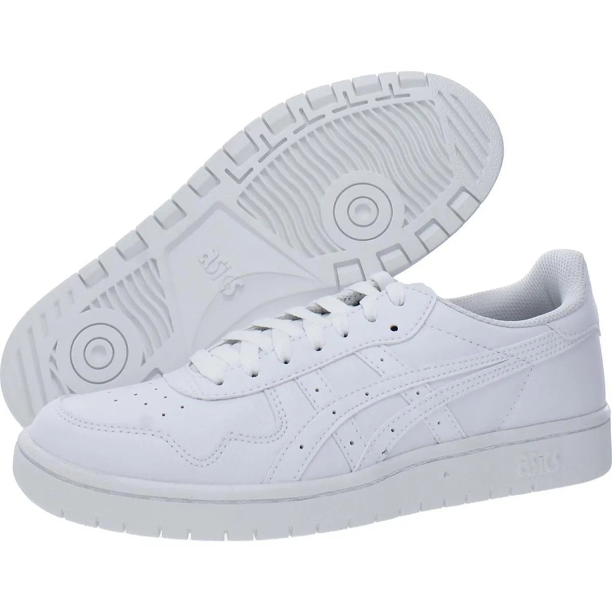 Japan S Womens Faux Leather Gym Athletic and Training Shoes