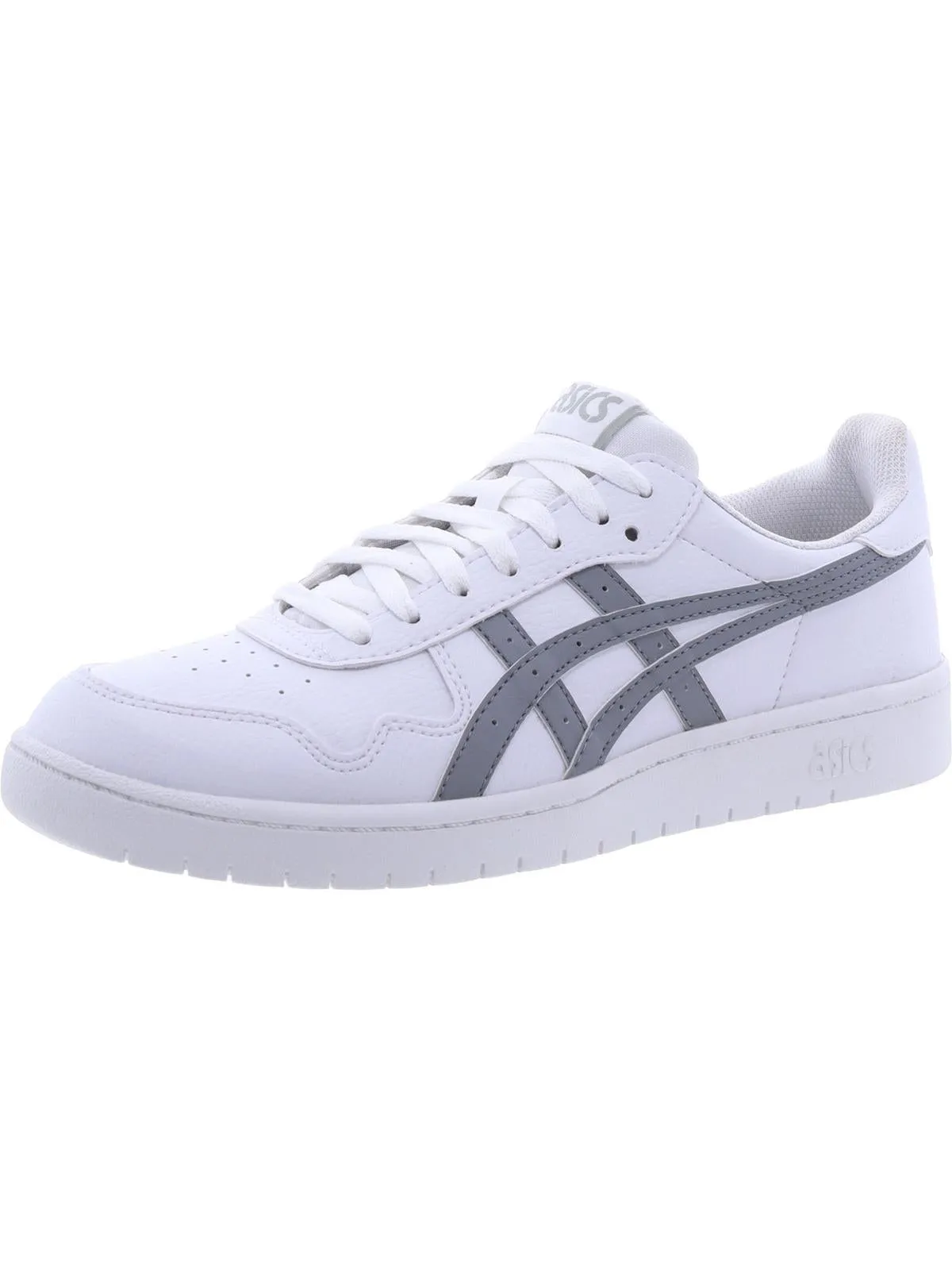 Japan S Womens Faux Leather Gym Athletic and Training Shoes