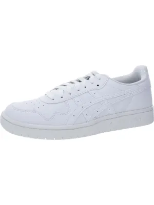 Japan S Womens Faux Leather Gym Athletic and Training Shoes