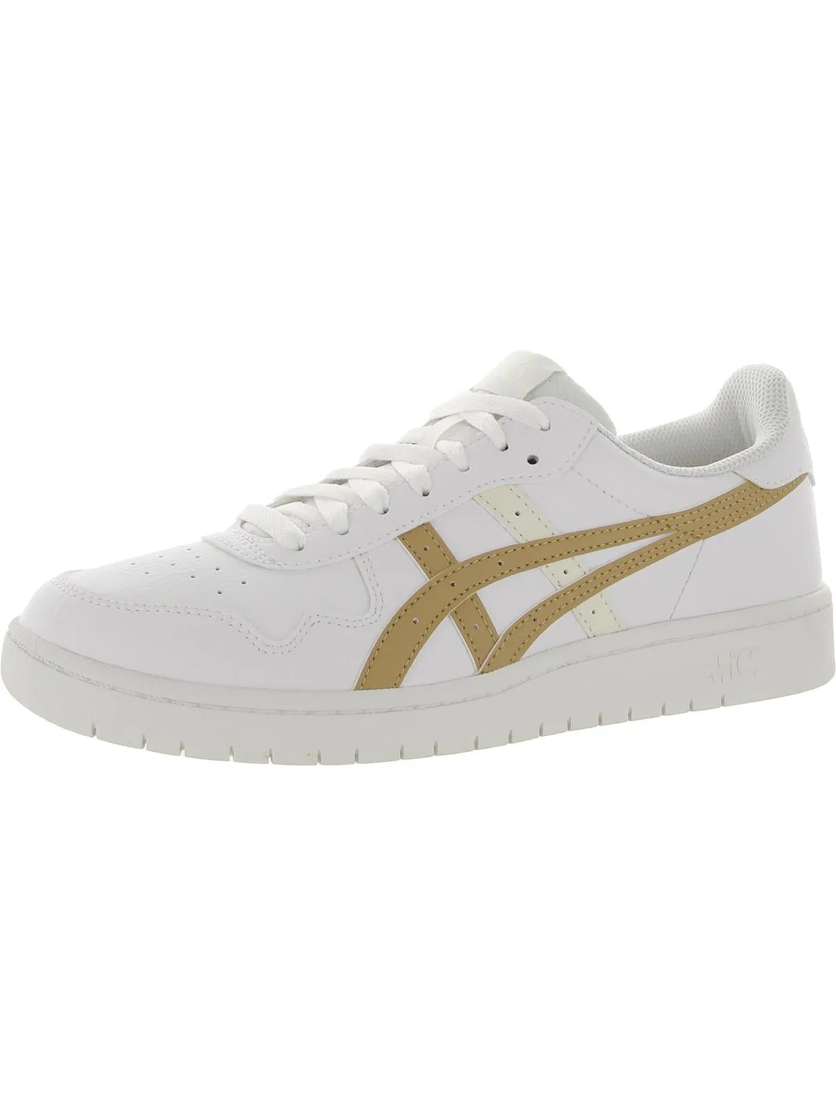 Japan S Womens Faux Leather Gym Athletic and Training Shoes