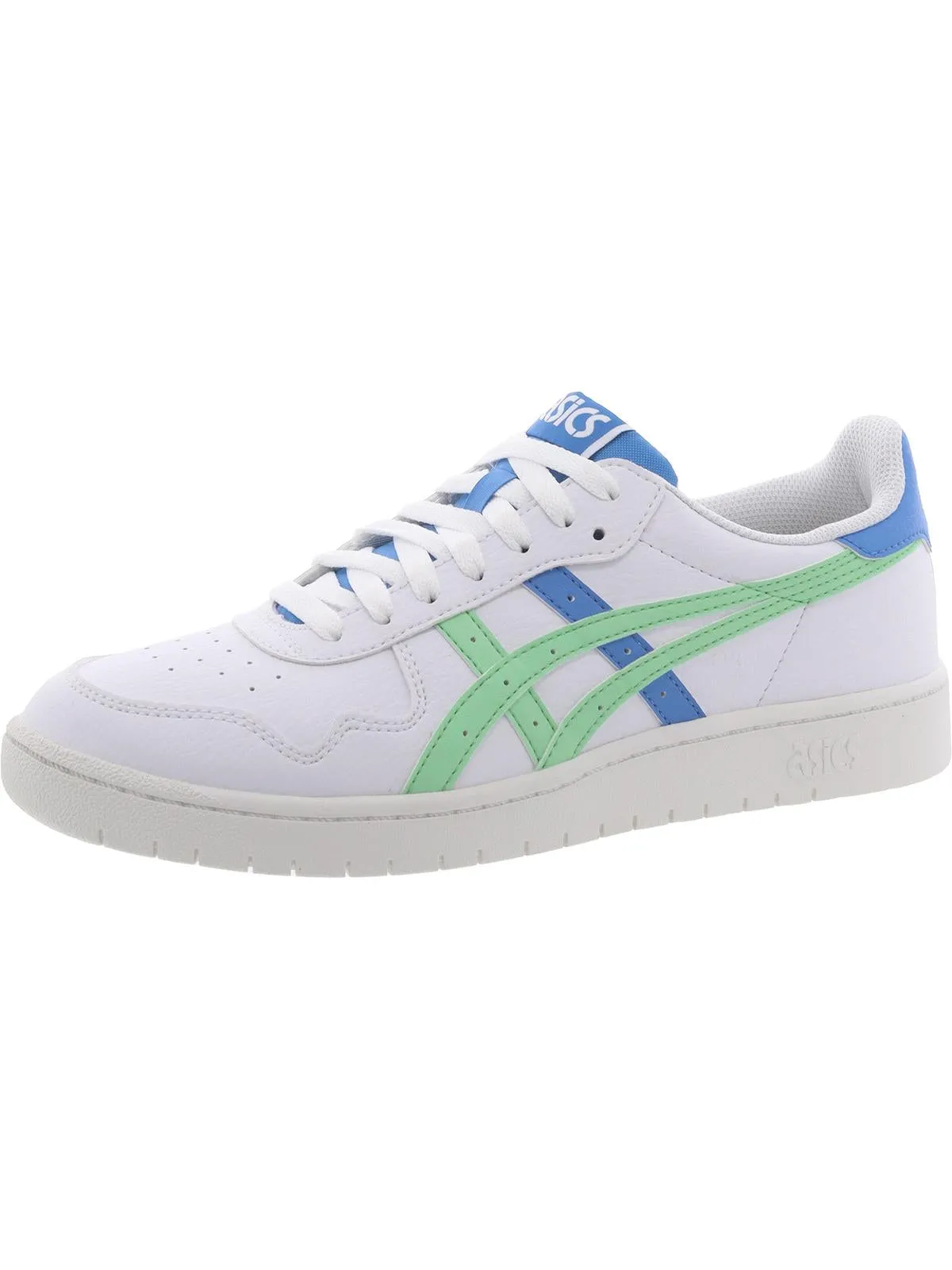 Japan S Womens Faux Leather Gym Athletic and Training Shoes