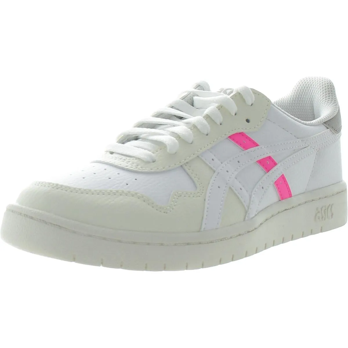 Japan S Womens Faux Leather Gym Athletic and Training Shoes