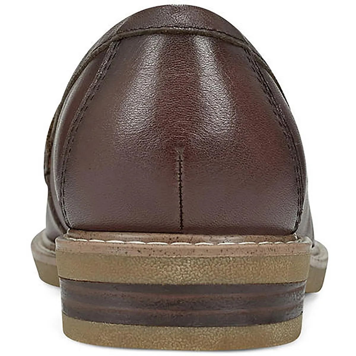 Javas Womens Leather Slip On Loafers