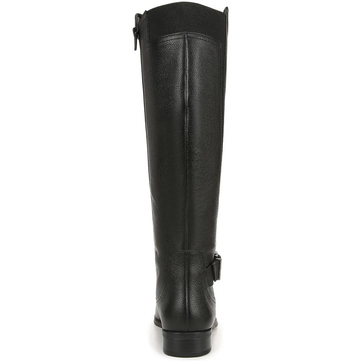 JAYA Womens Zipper Leather Knee-High Boots