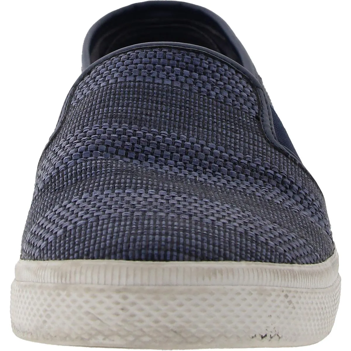 Jinny Womens Faux Leather Slip-On Sneakers