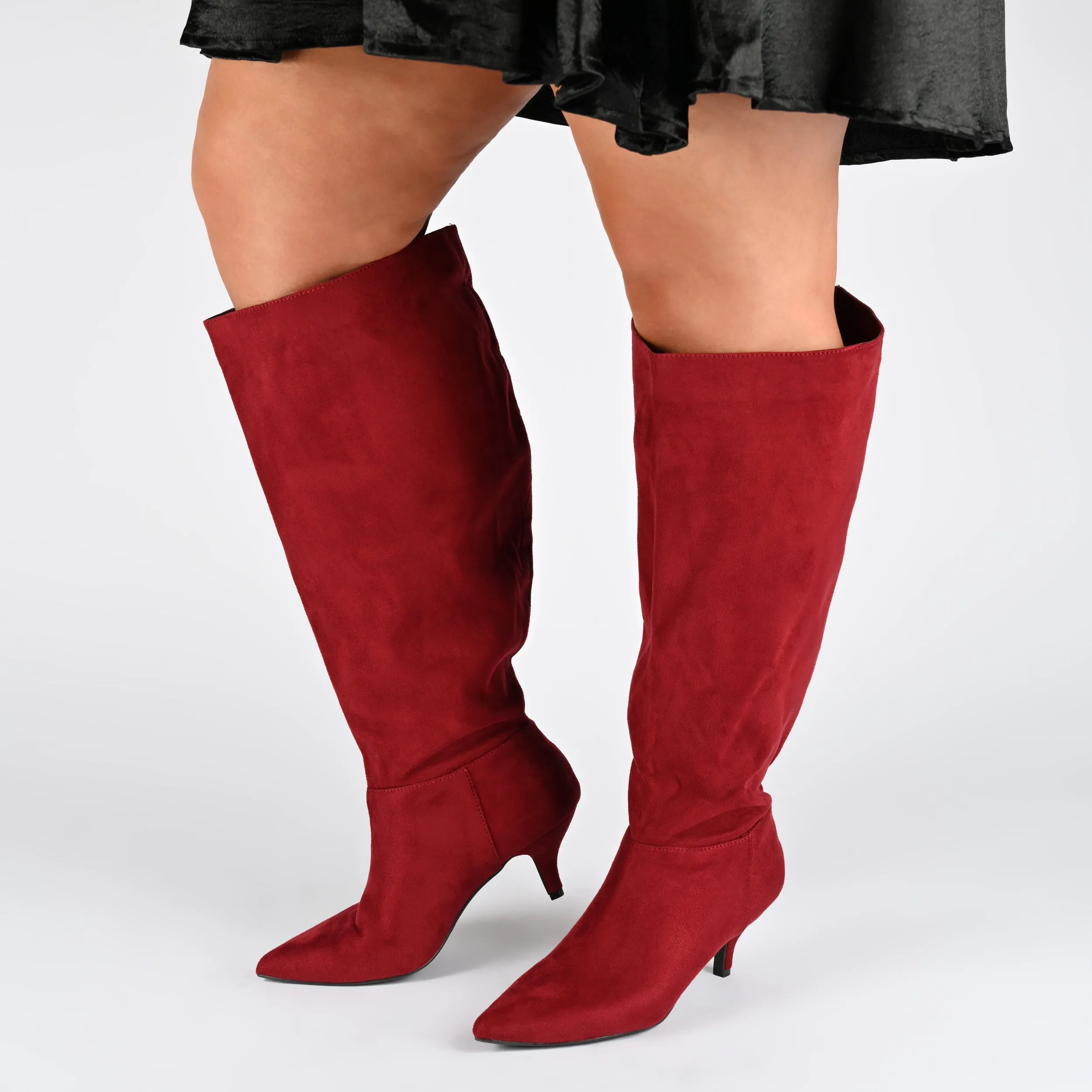 Journee Women's Tru Comfort Foam Extra Wide Calf Vellia Boot
