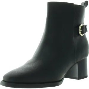 Jovvieep Womens Solid Manmade Ankle Boots