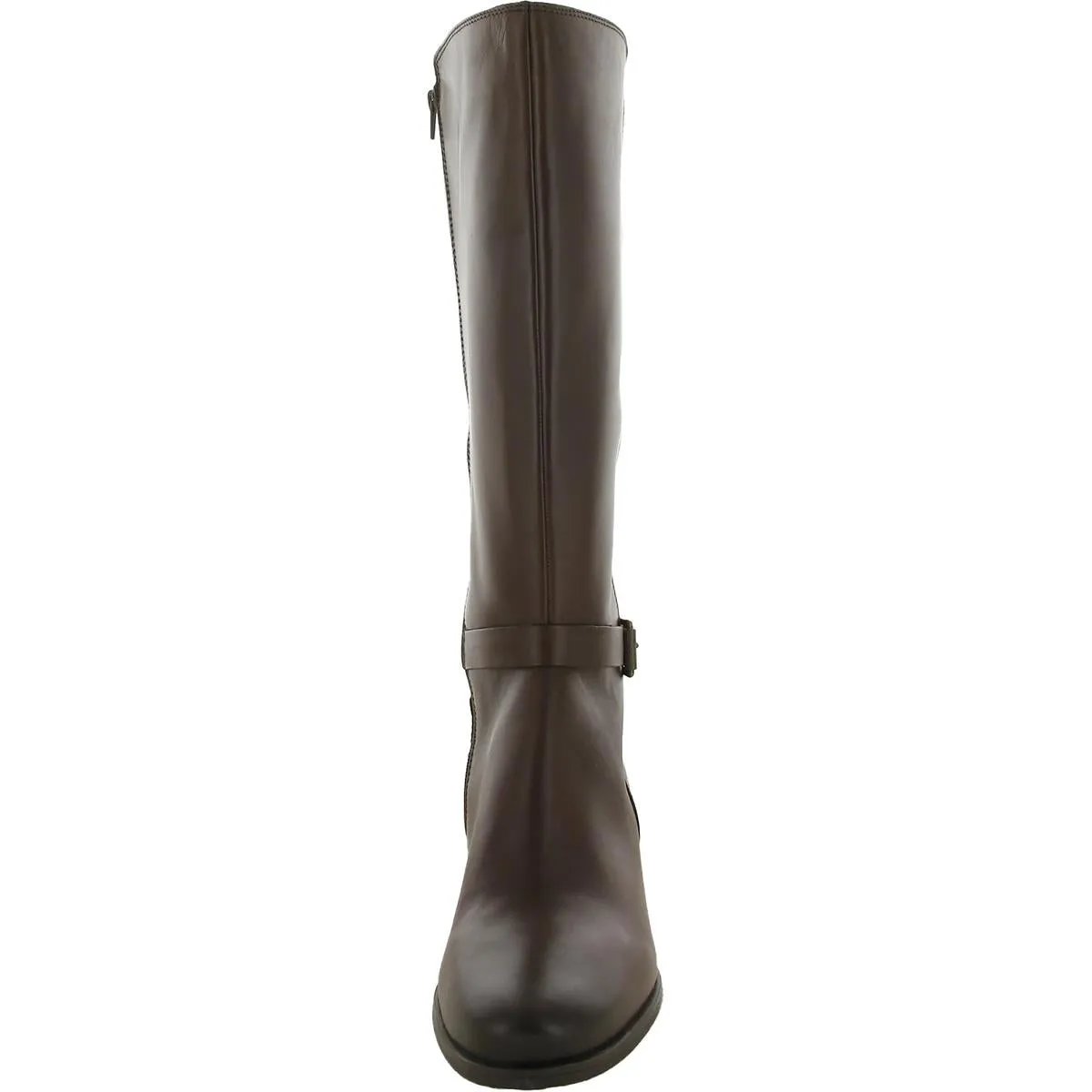 Kalona Womens Leather Wide Calf Knee-High Boots