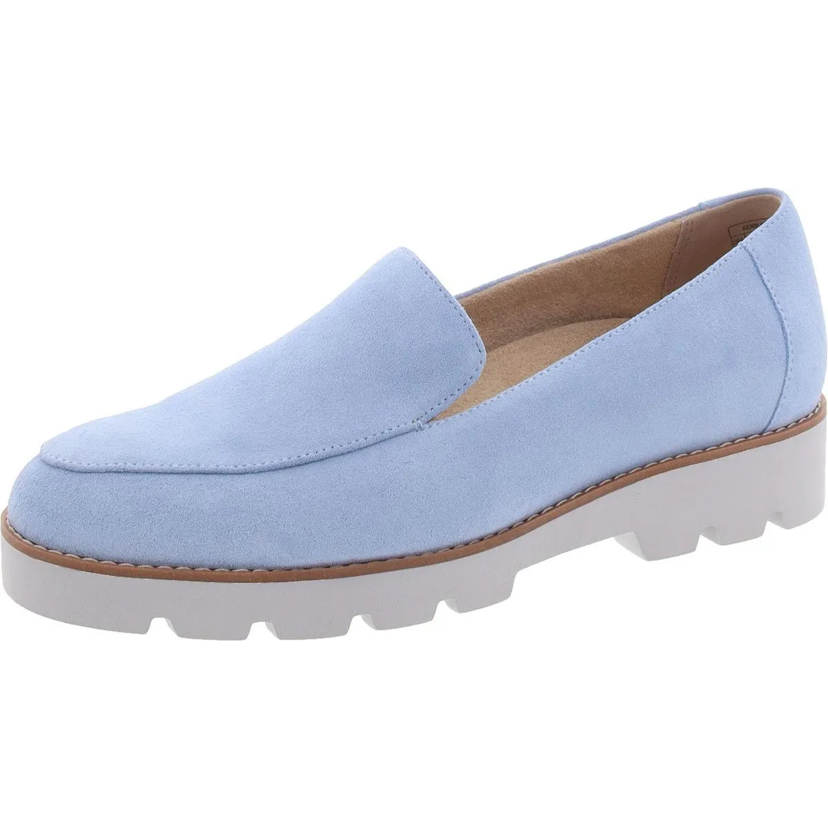 Kensley Womens Laceless Slip On Loafers