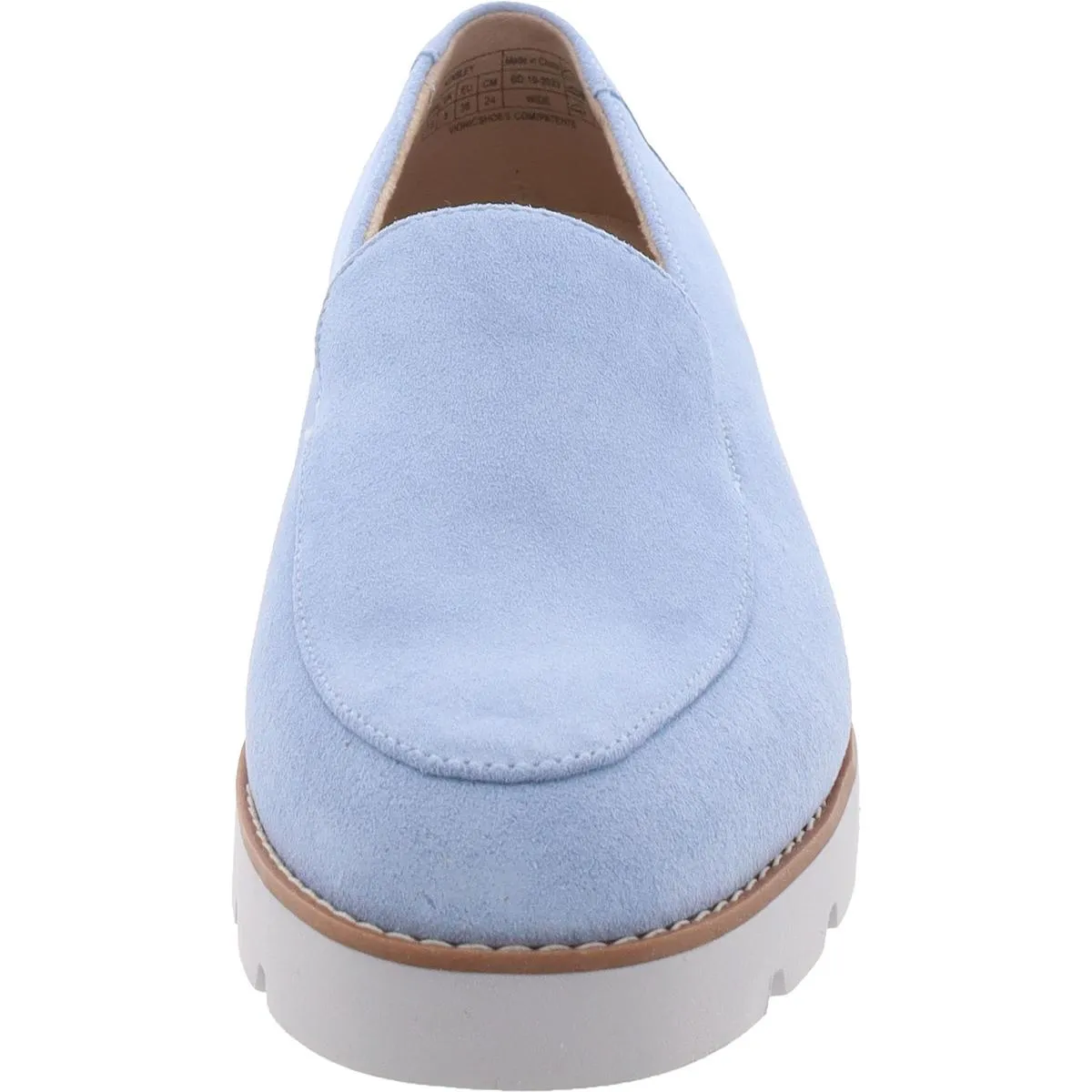 Kensley Womens Laceless Slip On Loafers