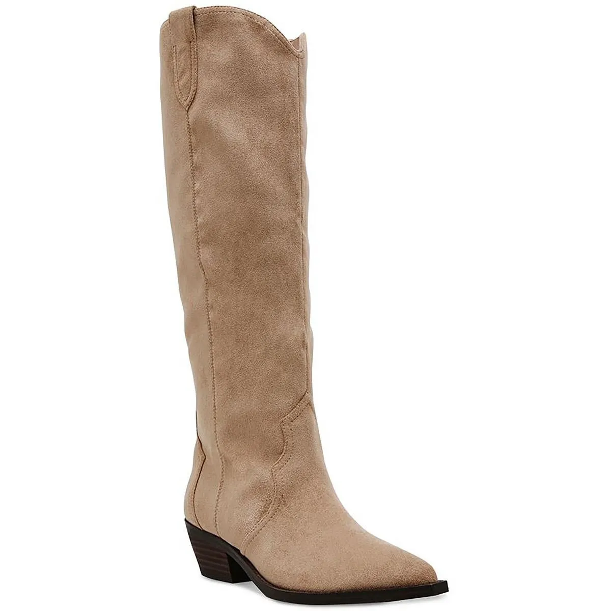 Kitt Womens Suede Derby Over-The-Knee Boots