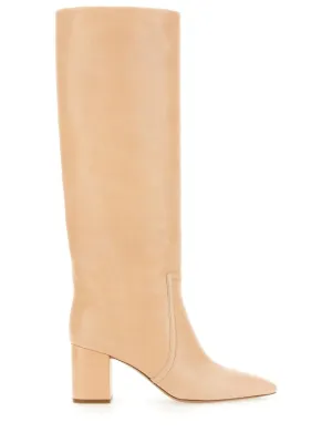 Knee-High Boots With Pointed Toe