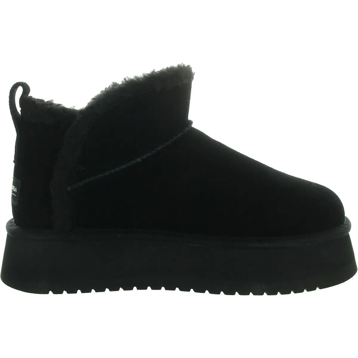 Koola Ultra Mini Womens Faux Fur Lined Leather Winter & Snow Boots