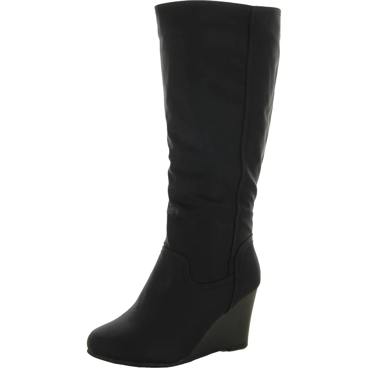 Langly  Womens Pull On Tall Knee-High Boots