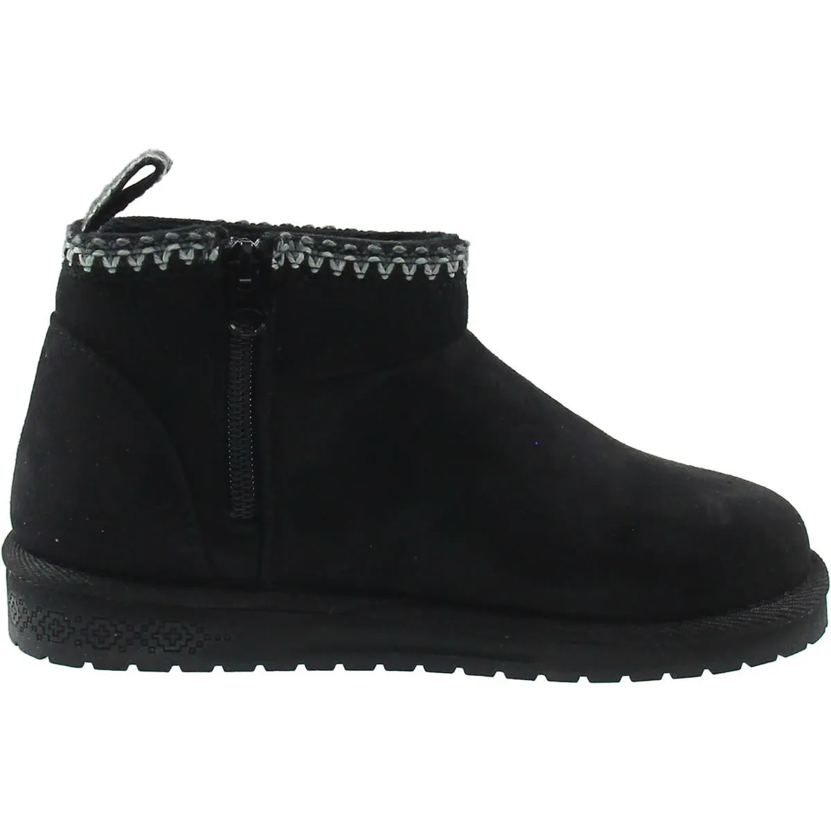 Larissa Boot Womens Zipper Faux Fur Winter & Snow Boots