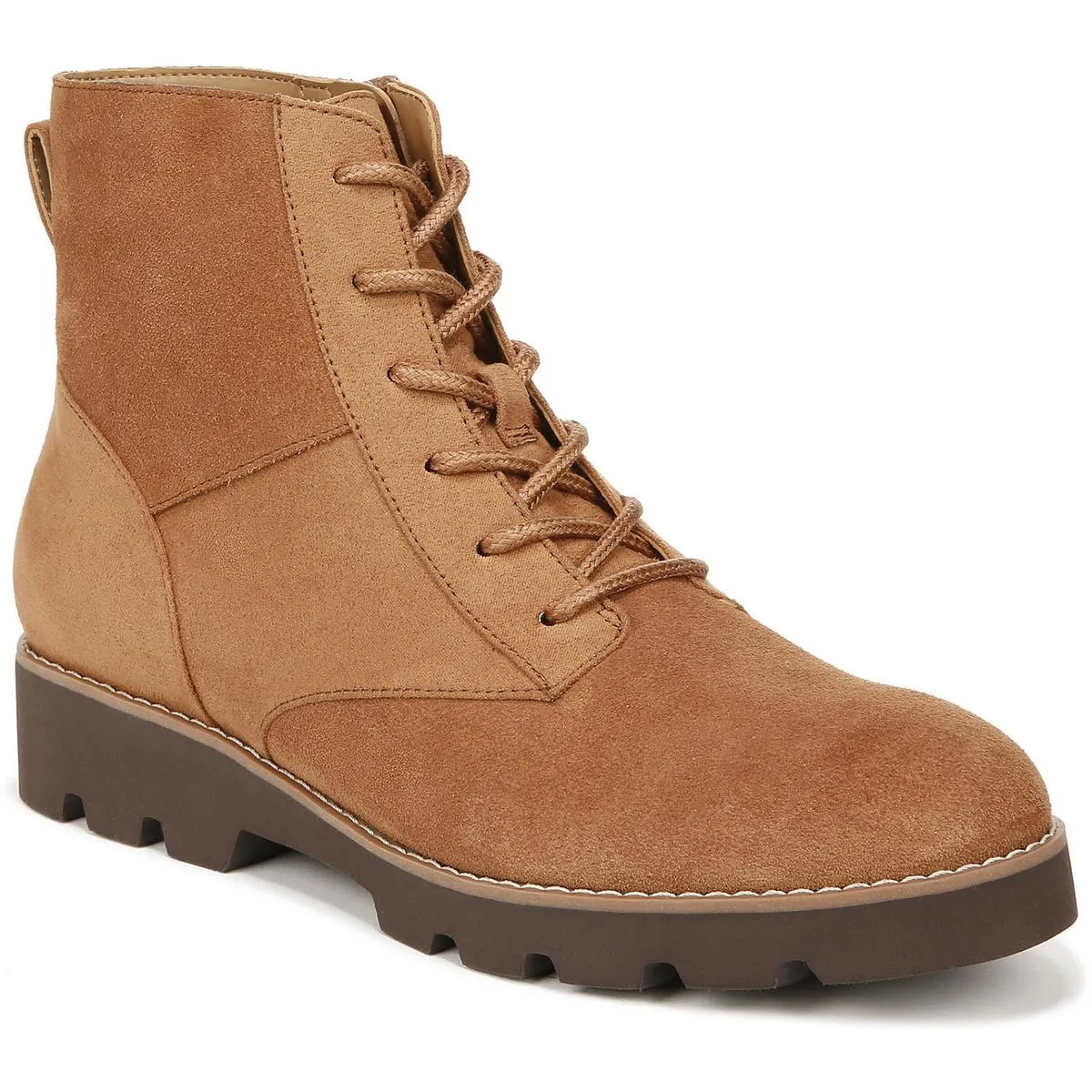 LARSON Womens Leather Lace up Ankle Boots