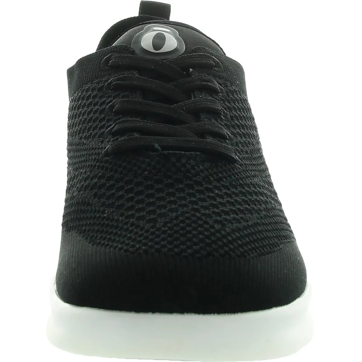 Leap Womens Lace-Up Knit Sock Sneakers