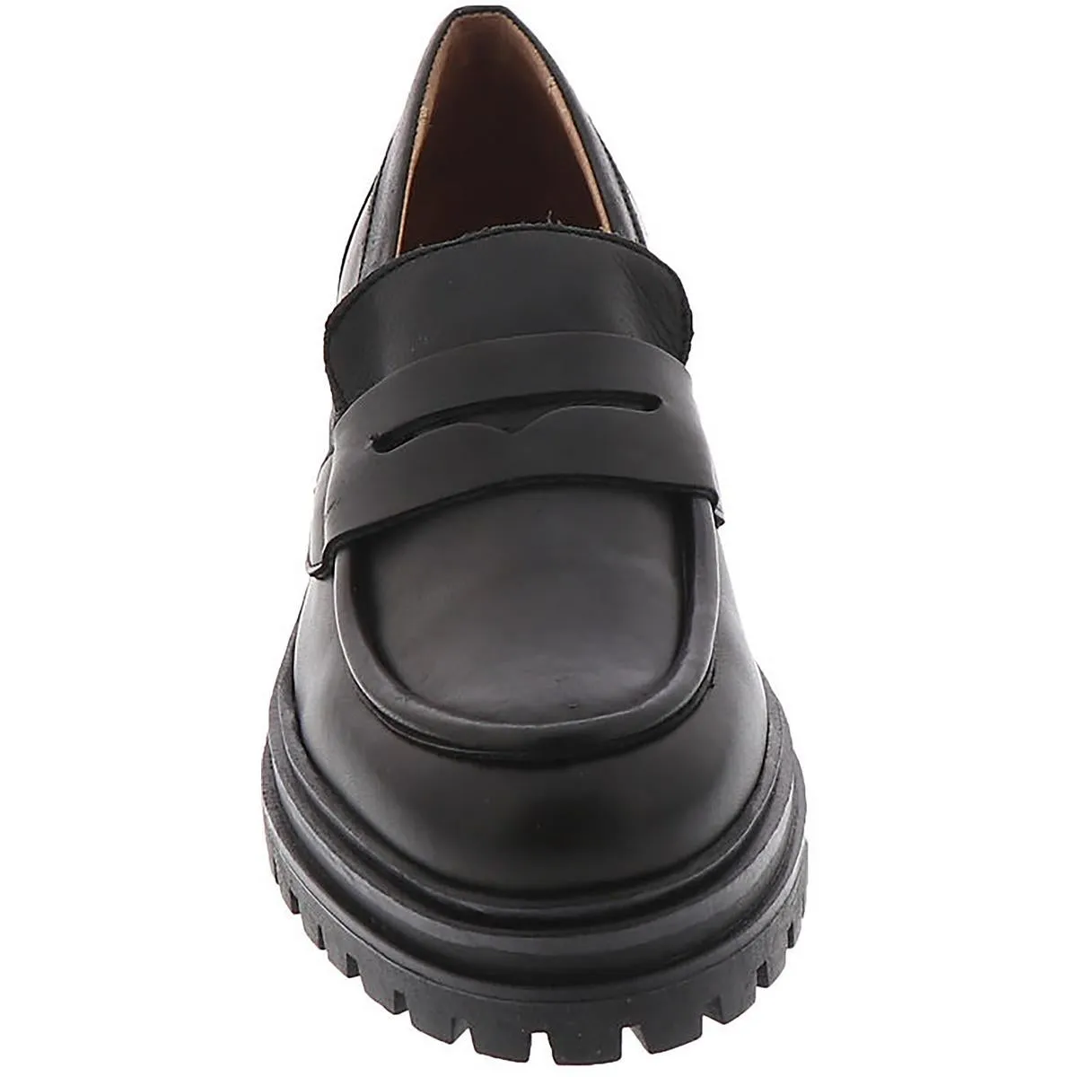 LEGEND Womens Leather Loafers